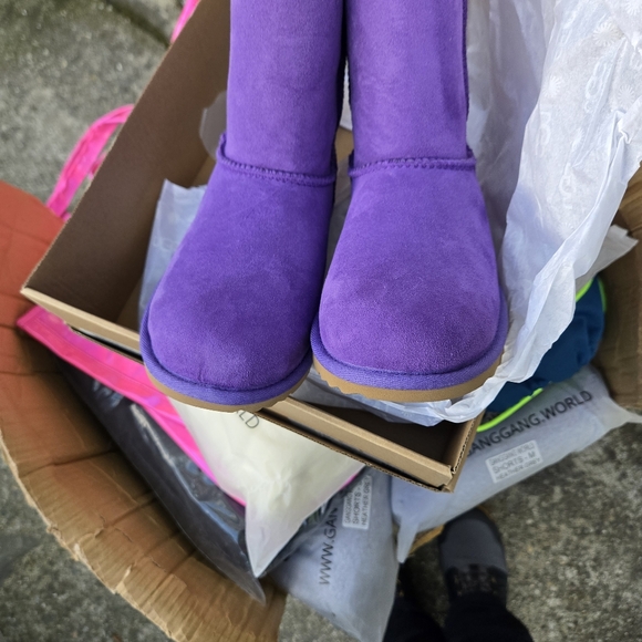 UGG Kids Classic 2 Purple - Picture 7 of 7